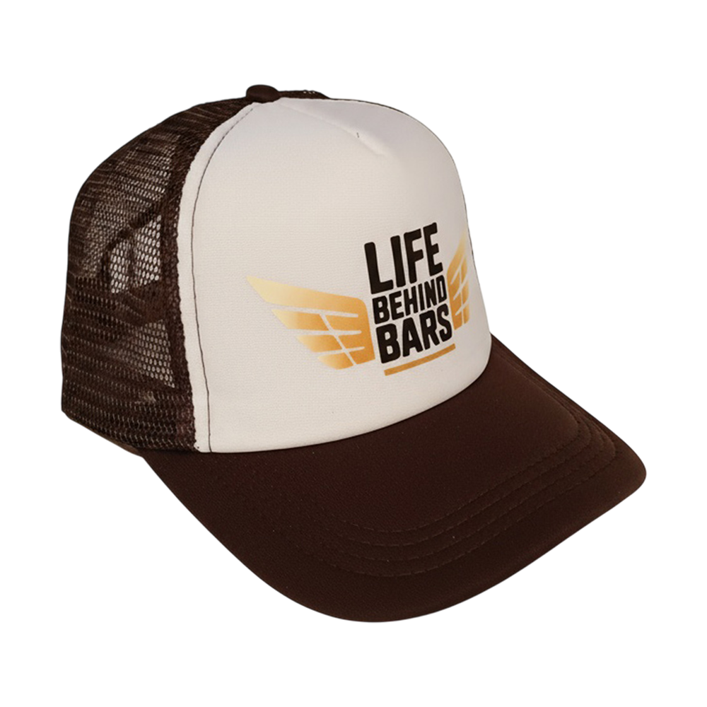 Basic Trucker Cap Brown/White