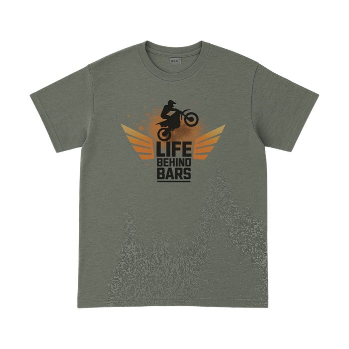 Dirty Logo Tee Gray Green