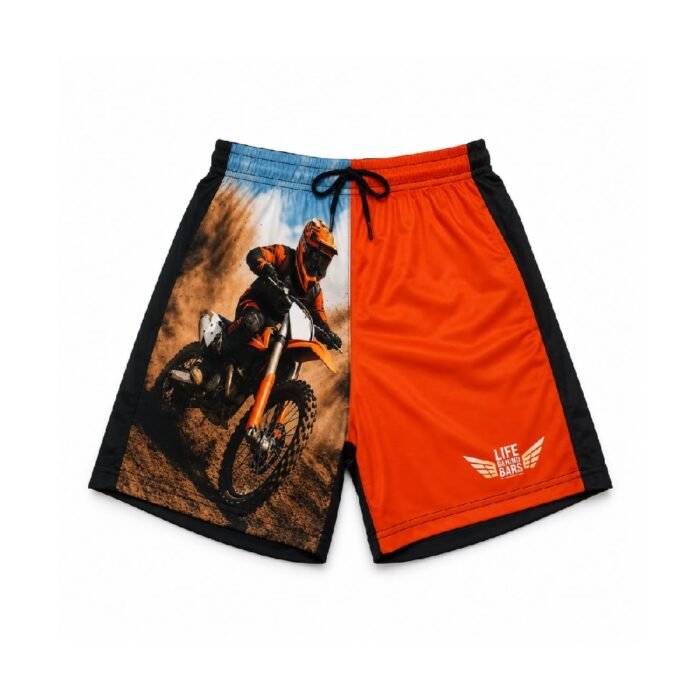Basketball Shorts – Orange – Adult