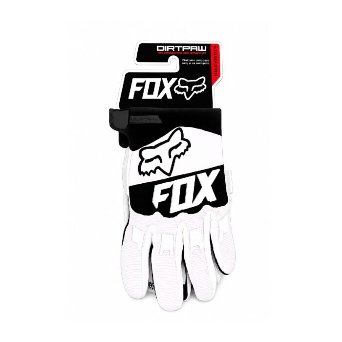 Motorcross gloves White/Black