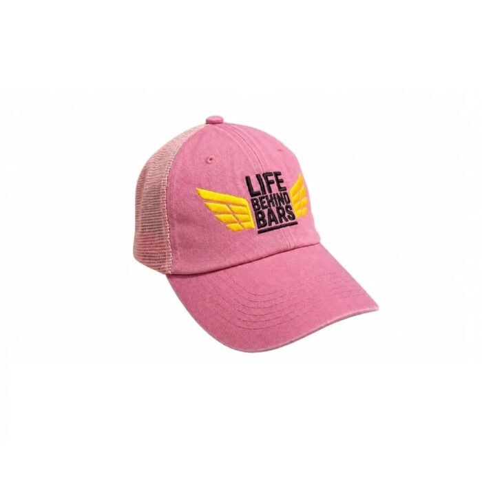 Distressed Vintage Trucker Cap/Pink
