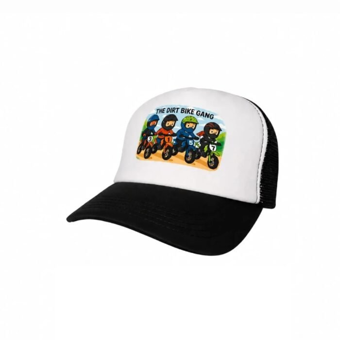Kids Trucker Cap/Black
