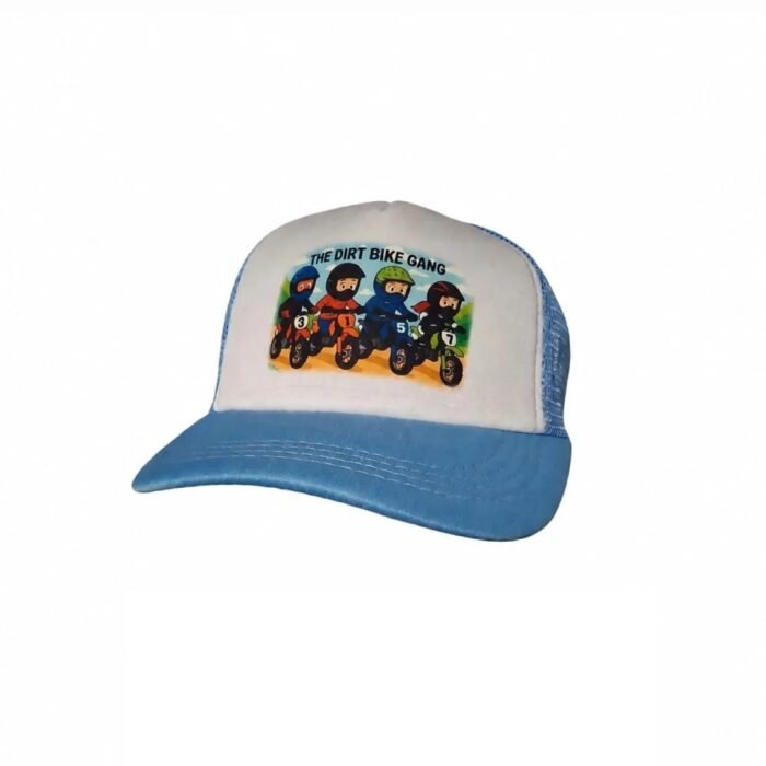 Kids Trucker Caps / Light Blue