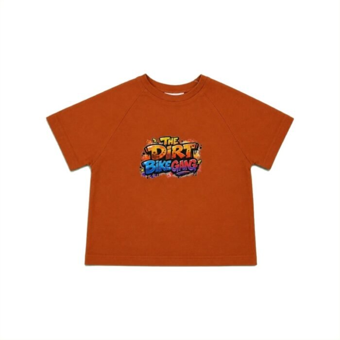 Little kids Dirt Bike Gang T / Ochre